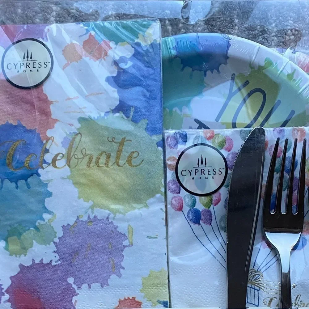 Cyprus Home Celebrate 10 Party Dinner Table Place Setting